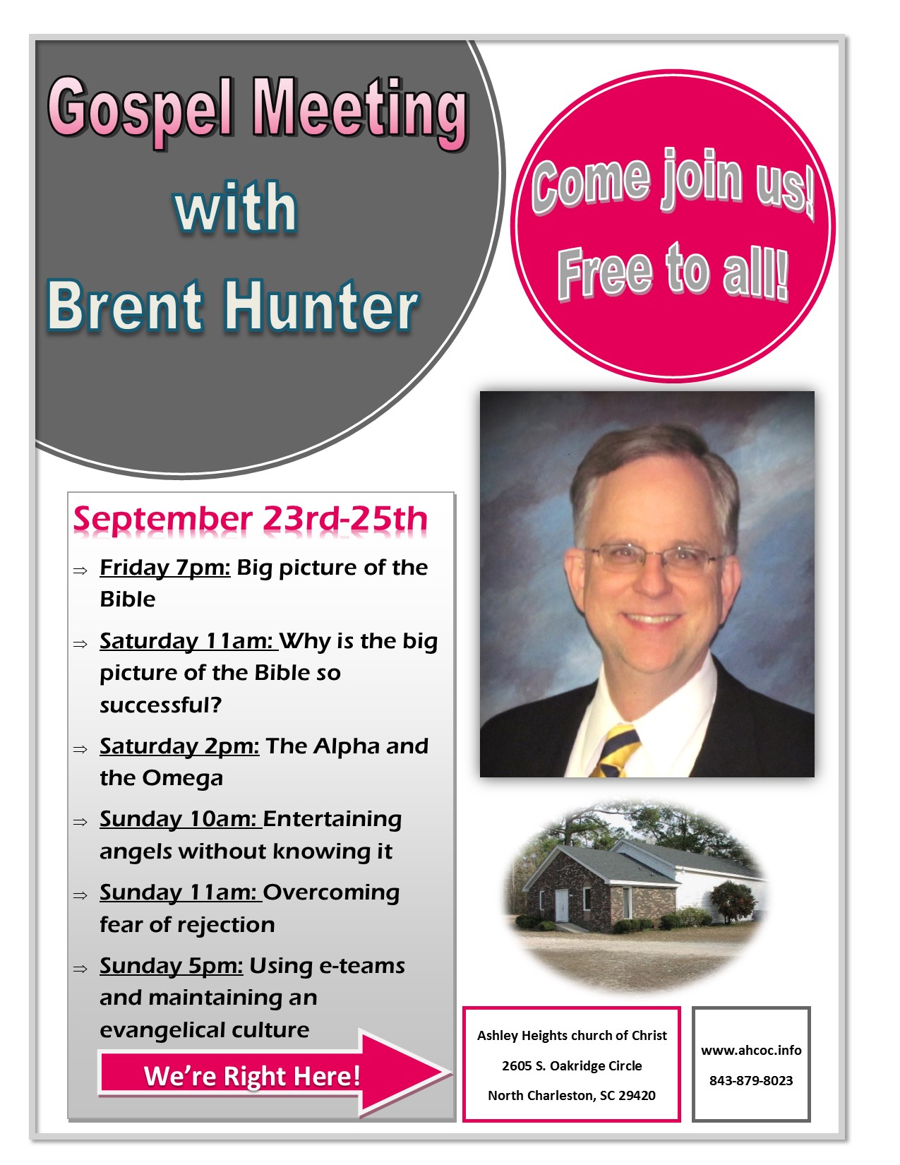 ahcoc summer gospel meeting 2016 gospel meeting flyer